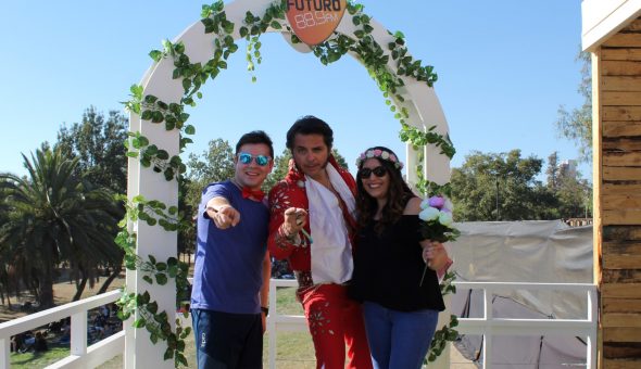 GALERÍA // Elvis, el maestro de ceremonias de la Catedral del Rock en Lollapalooza Chile 2018