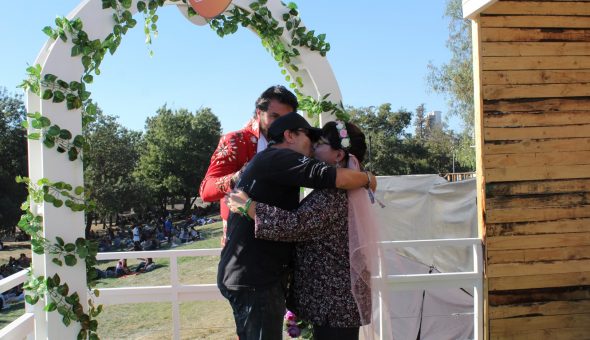 GALERÍA // Elvis, el maestro de ceremonias de la Catedral del Rock en Lollapalooza Chile 2018