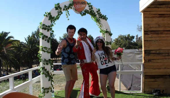 GALERÍA // Elvis, el maestro de ceremonias de la Catedral del Rock en Lollapalooza Chile 2018