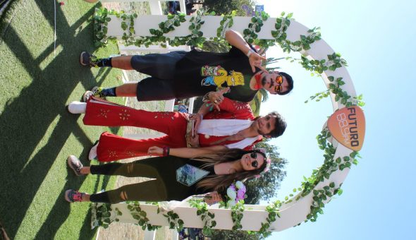 GALERÍA // Elvis, el maestro de ceremonias de la Catedral del Rock en Lollapalooza Chile 2018