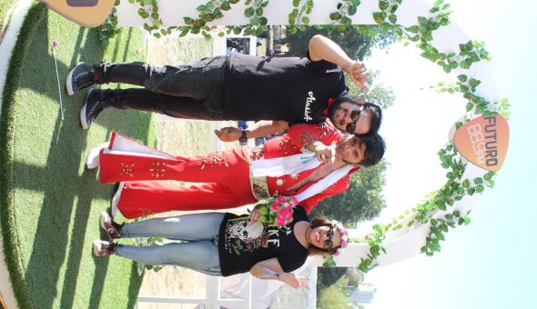 GALERÍA // Elvis, el maestro de ceremonias de la Catedral del Rock en Lollapalooza Chile 2018