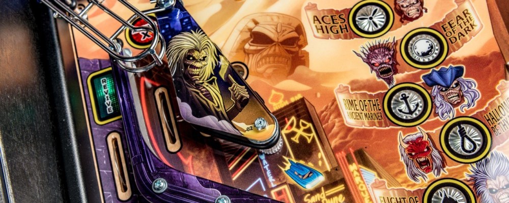 Máquina de Pinball do Iron Maiden terá diferentes versões