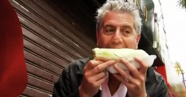 El Momento En Que Anthony Bourdain Visito Chile Y Critico Los Completos