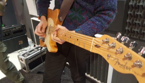 Cigarbox Man en Estudio Futuro de La Ley del Rock