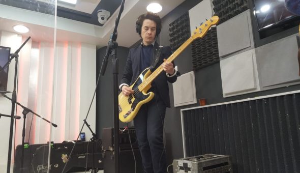 Cigarbox Man en Estudio Futuro de La Ley del Rock