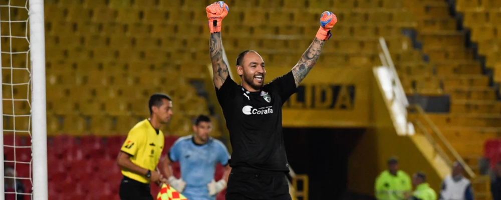 Penal tapado por arquero