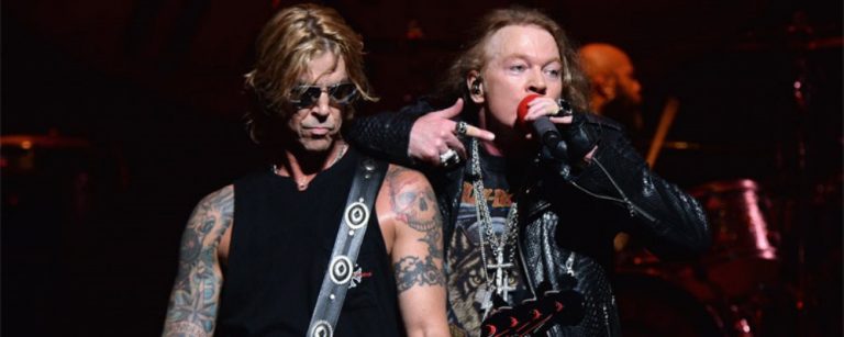 Duff mckagan y Axl rose