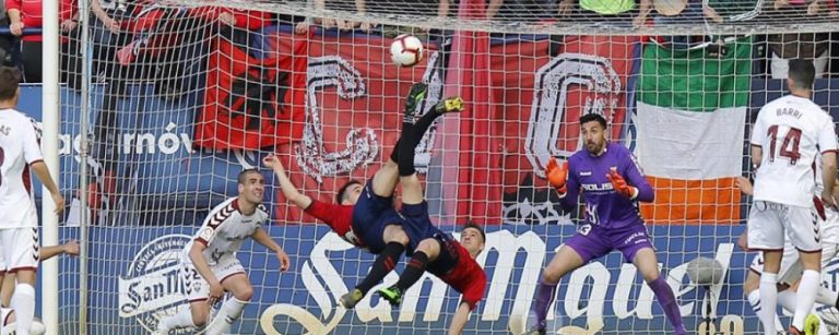 osasuna doble chilena