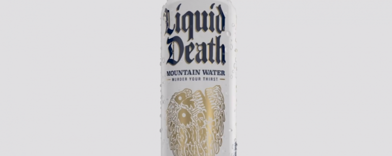 Agua en lata Liquid Death