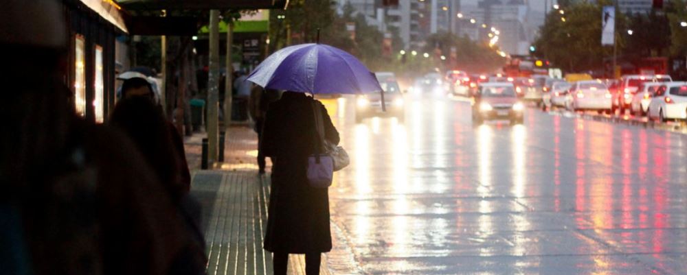 llovizna en santiago