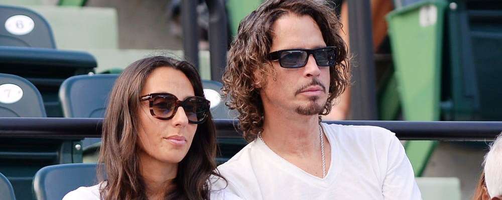 Chris cornell y viuda Vicky Card
