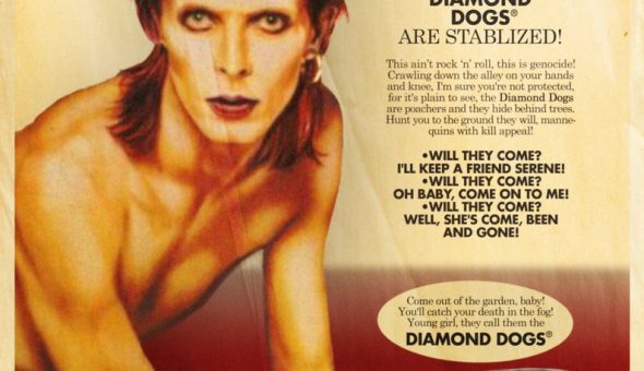 Artista dibuja canciones de David Bowie como portadas de cómics