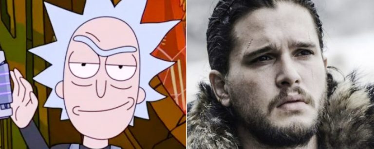 Game of thrones Rick and Morty
