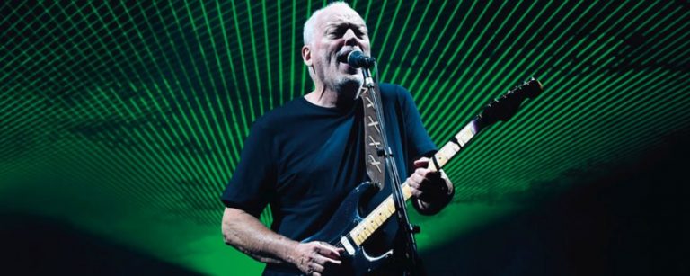 Gilmour y su guitarra Black Strat