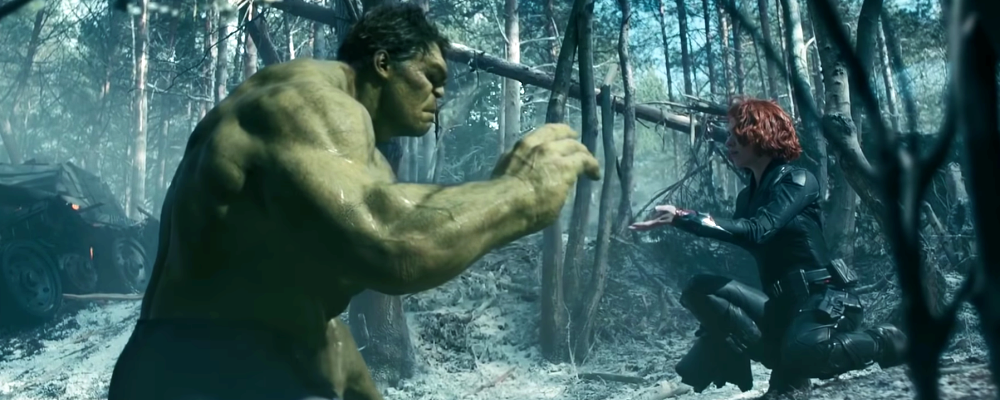 Avengers Hulk Black Widow