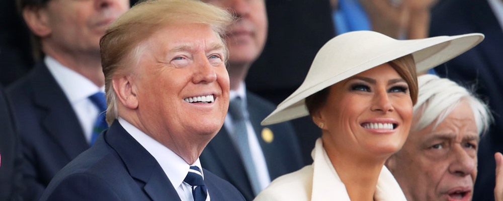 Trump Melania Veterano