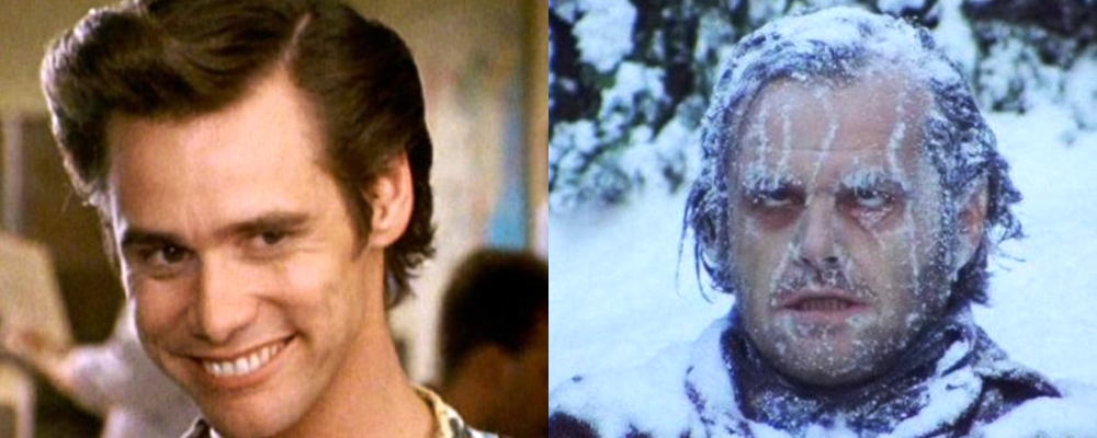 Jim Carrey Shining web deep fake