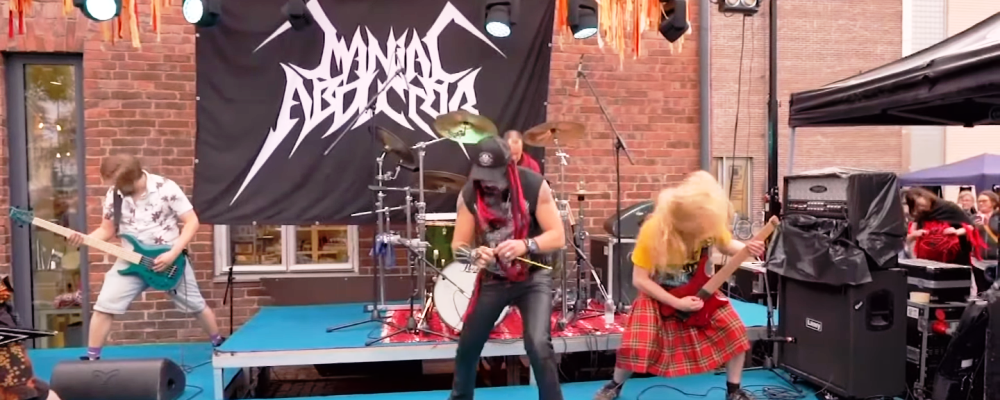 Tejido heavy metal web