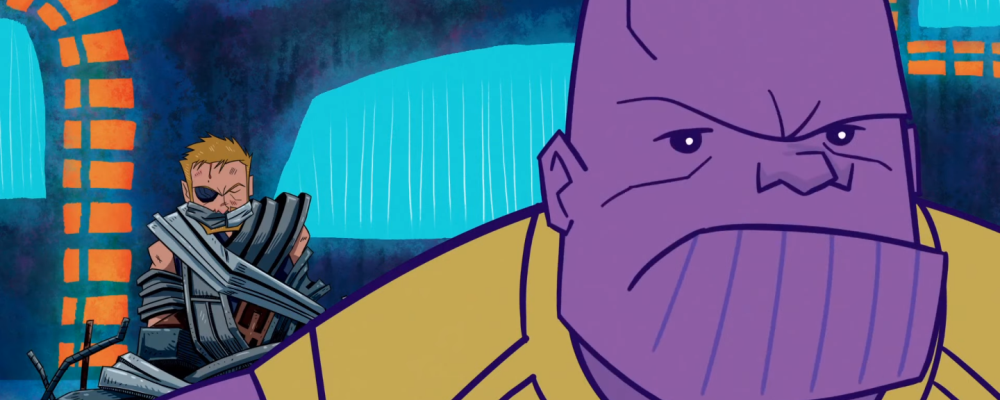 avengers escenas animadas web