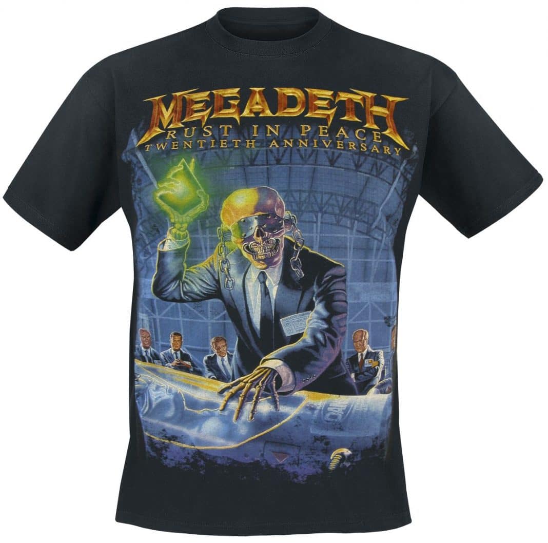 megadeth polera