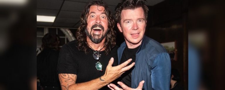 Dave Grohl rick astley web