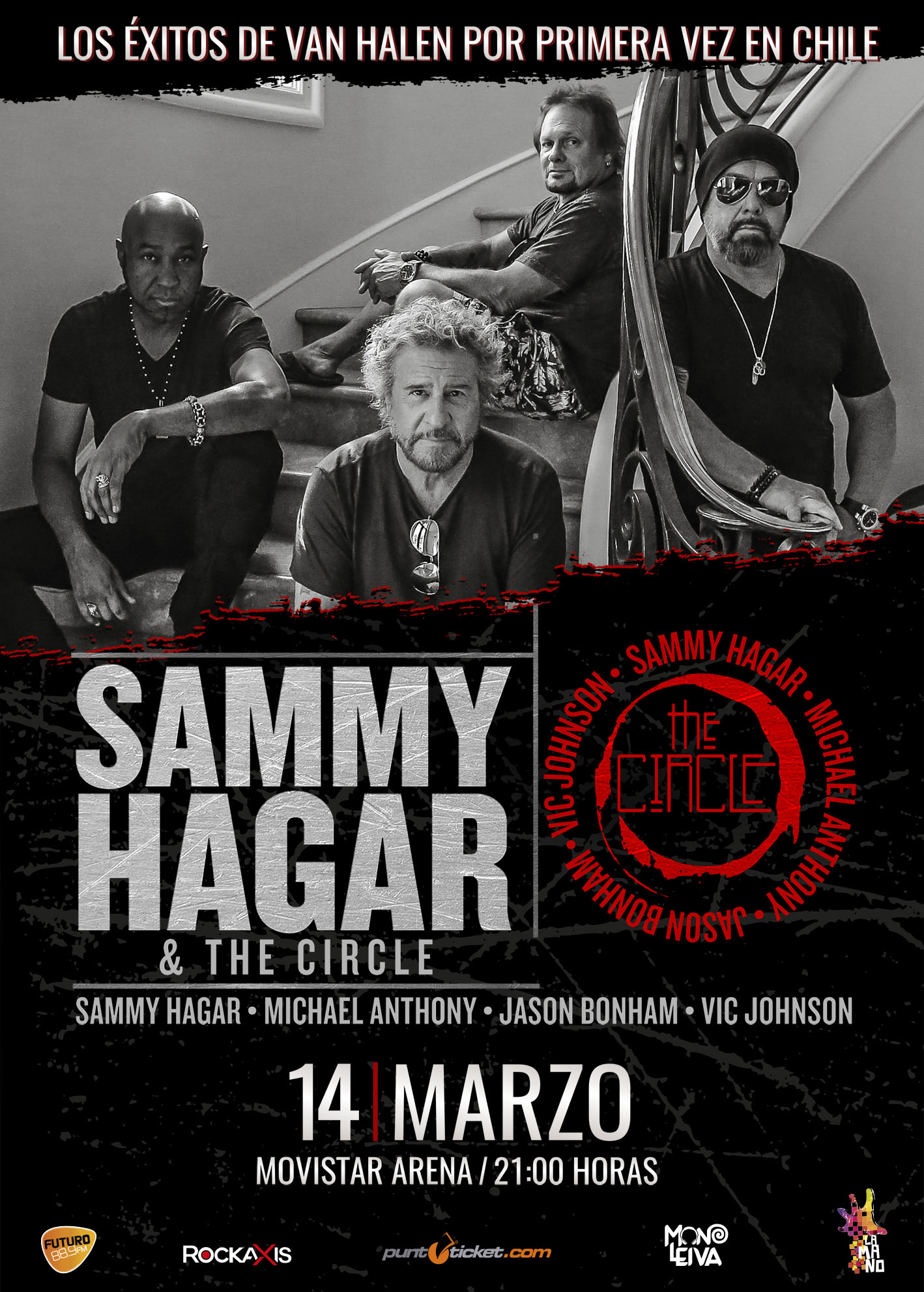 Sammy Hagar Movistar Arena