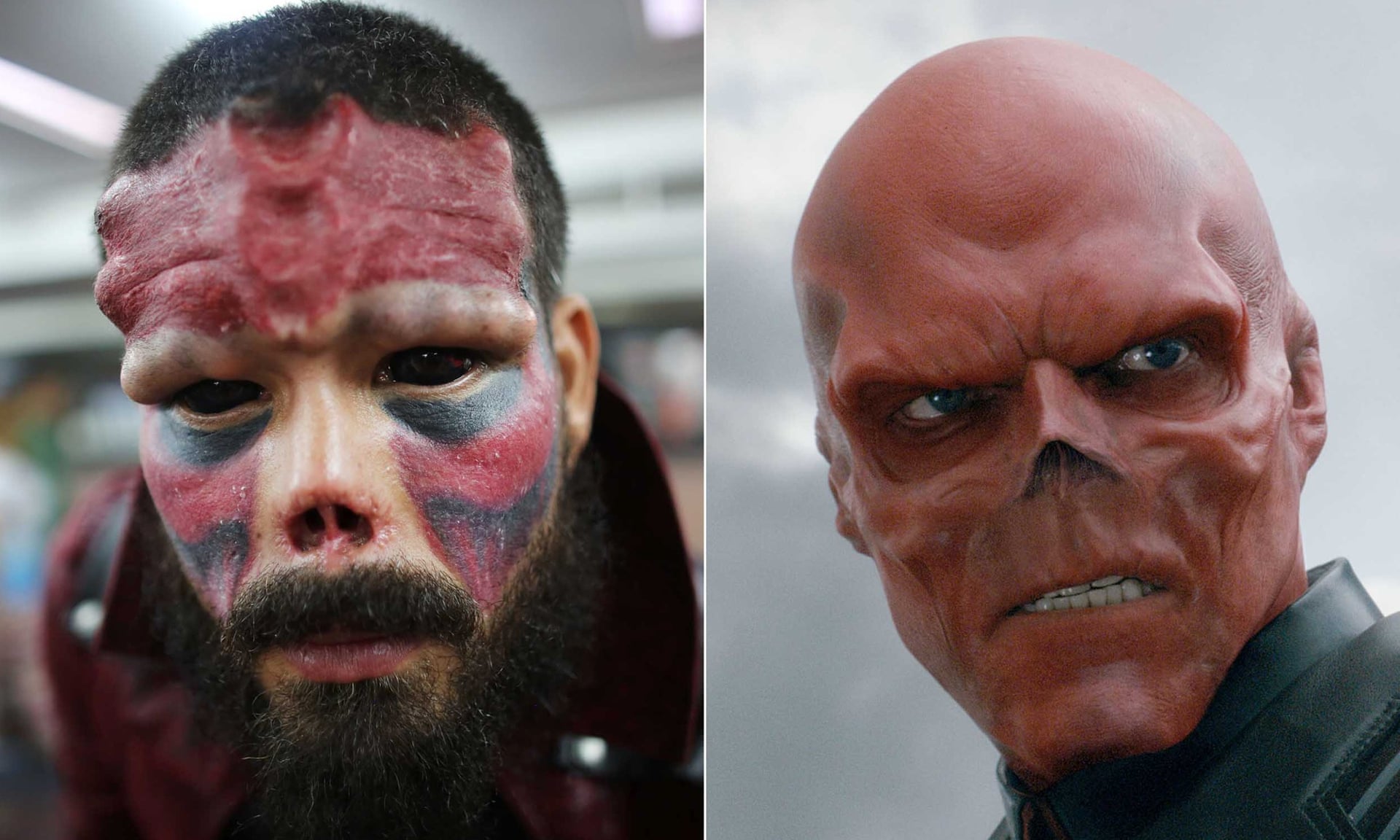 Red Skull comparación