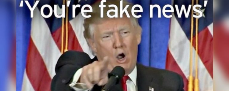 Trump Fake News web
