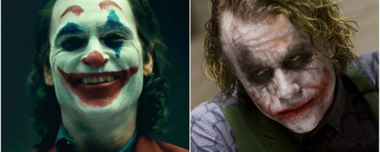 Joker Joaquin Phoenix Heath Ledger