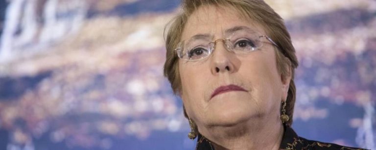 Bachelet estado emergencia Chile