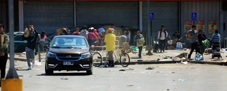 Carabineros saqueos