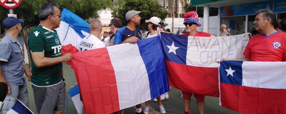 Chile Francia lado b