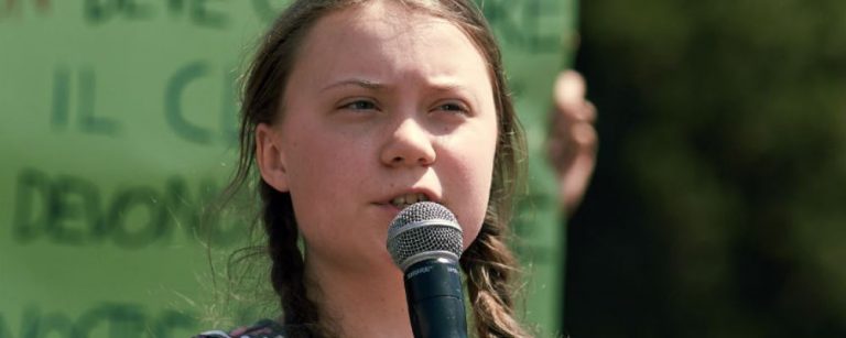 Greta Thunberg macabra
