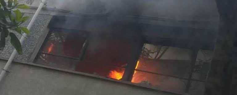 Instituto Nacional incendio