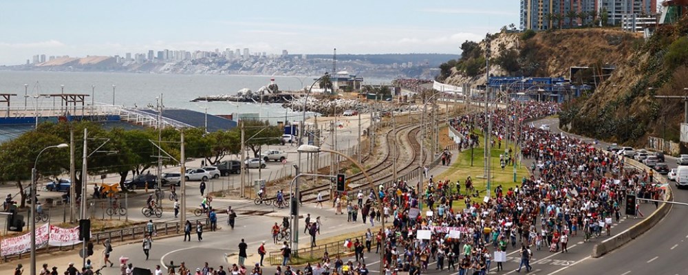 marcha valapraiso viña