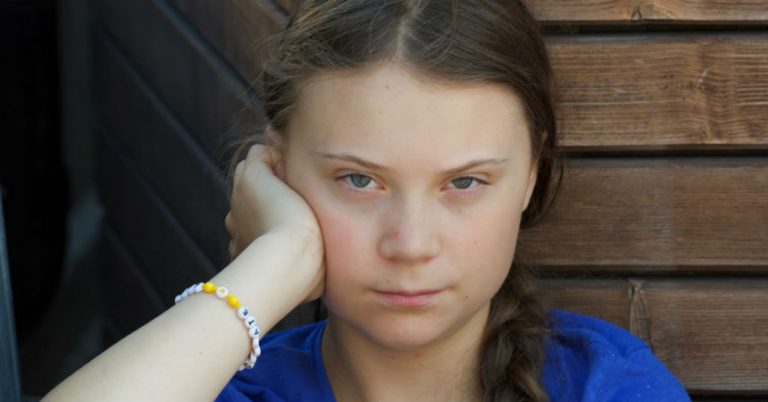 Greta Thunberg sillón