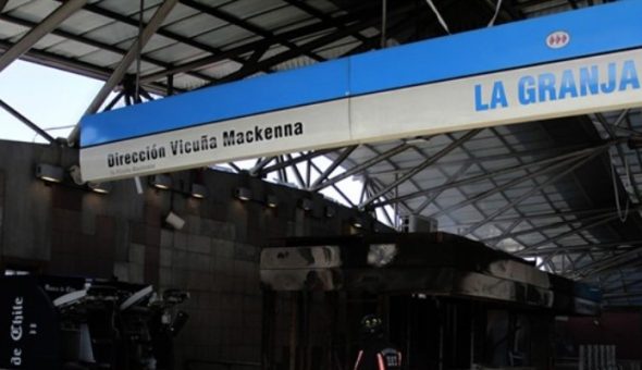 PDI detiene a presunto autor de incendio en Metro La Granja