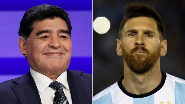 Maradona Messi