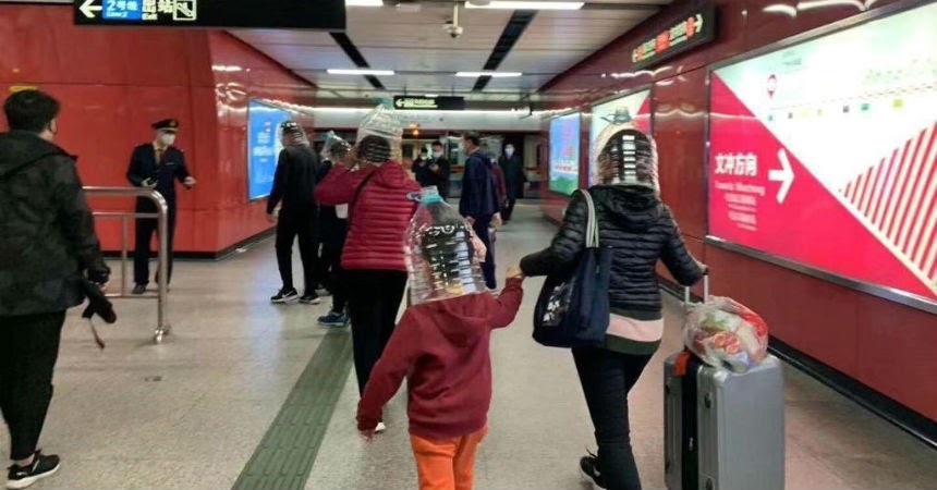 coronavirus botellas