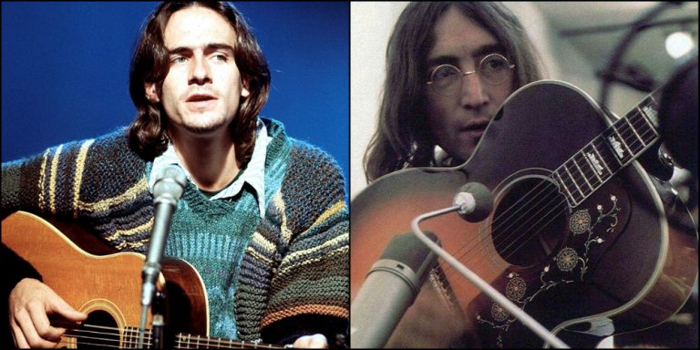 James Taylor John Lennon