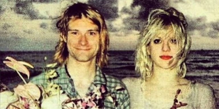 Kurt Cobain Courtney Love boda