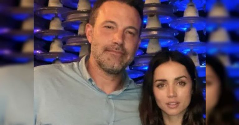 ben affleck ana de armas beso