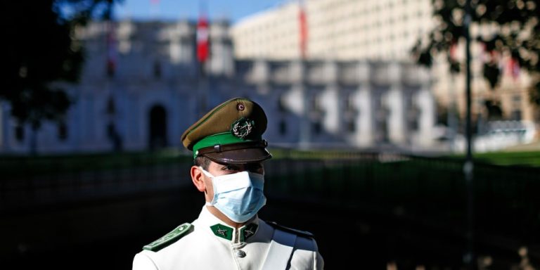 gobierno carabinero palacio coronavirus