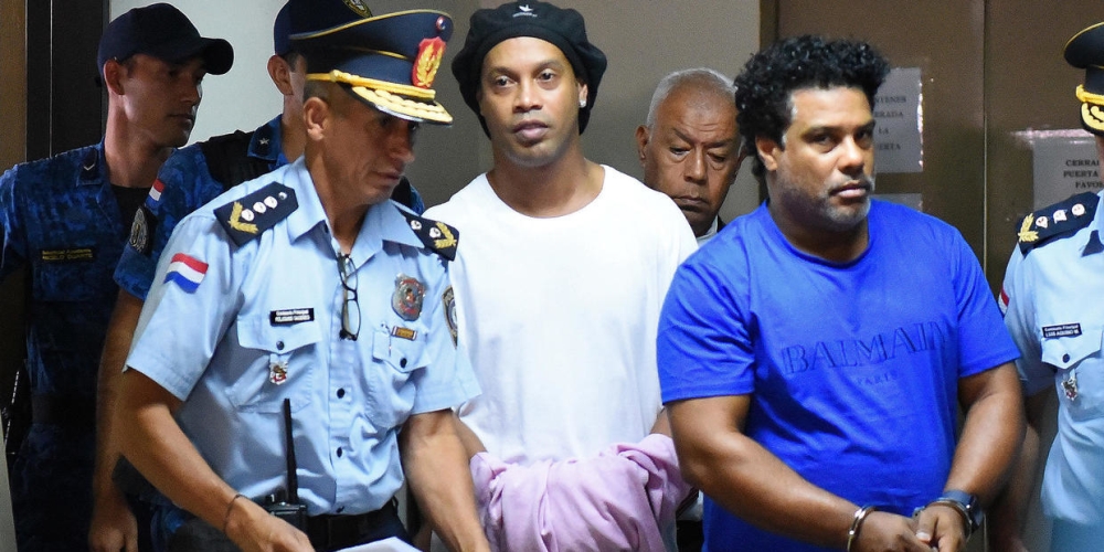 Ronaldinho prisión