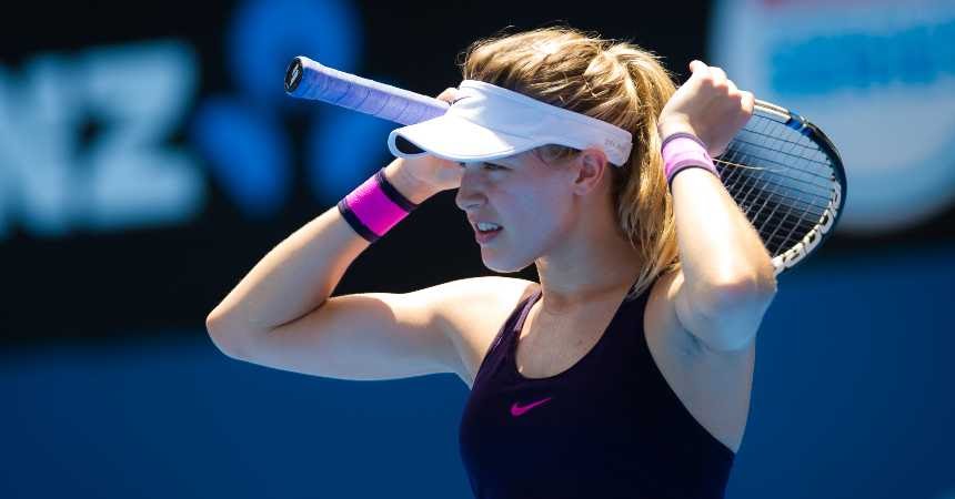 Eugenie Bouchard cita coronavirus