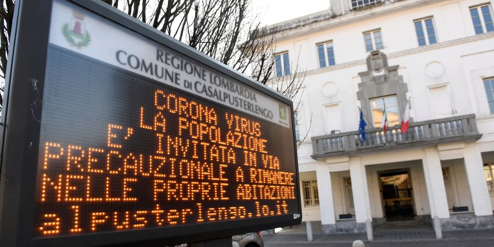 Italia medios Covid-19