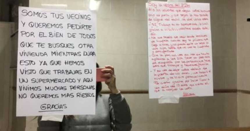 madre supermercado covid-19