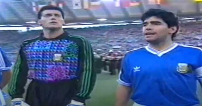 Maradona expulsado Italia 90