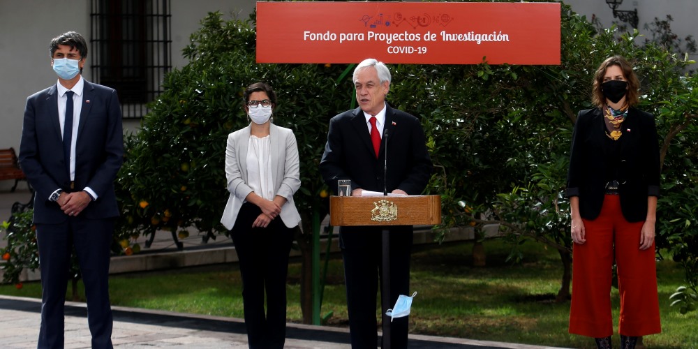 Piñera fondo investigación coronavirus