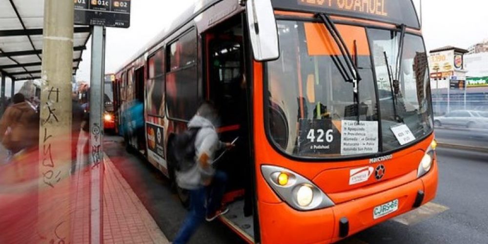 Transantiago mascarilla